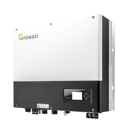 Qualität  GROWATT IP65 LCD Display Single Phase 230V 10KW 5000W 5KW On Grid Solar Hybrid Inverter with 2 MPPT Controller 450*560*180mm usine